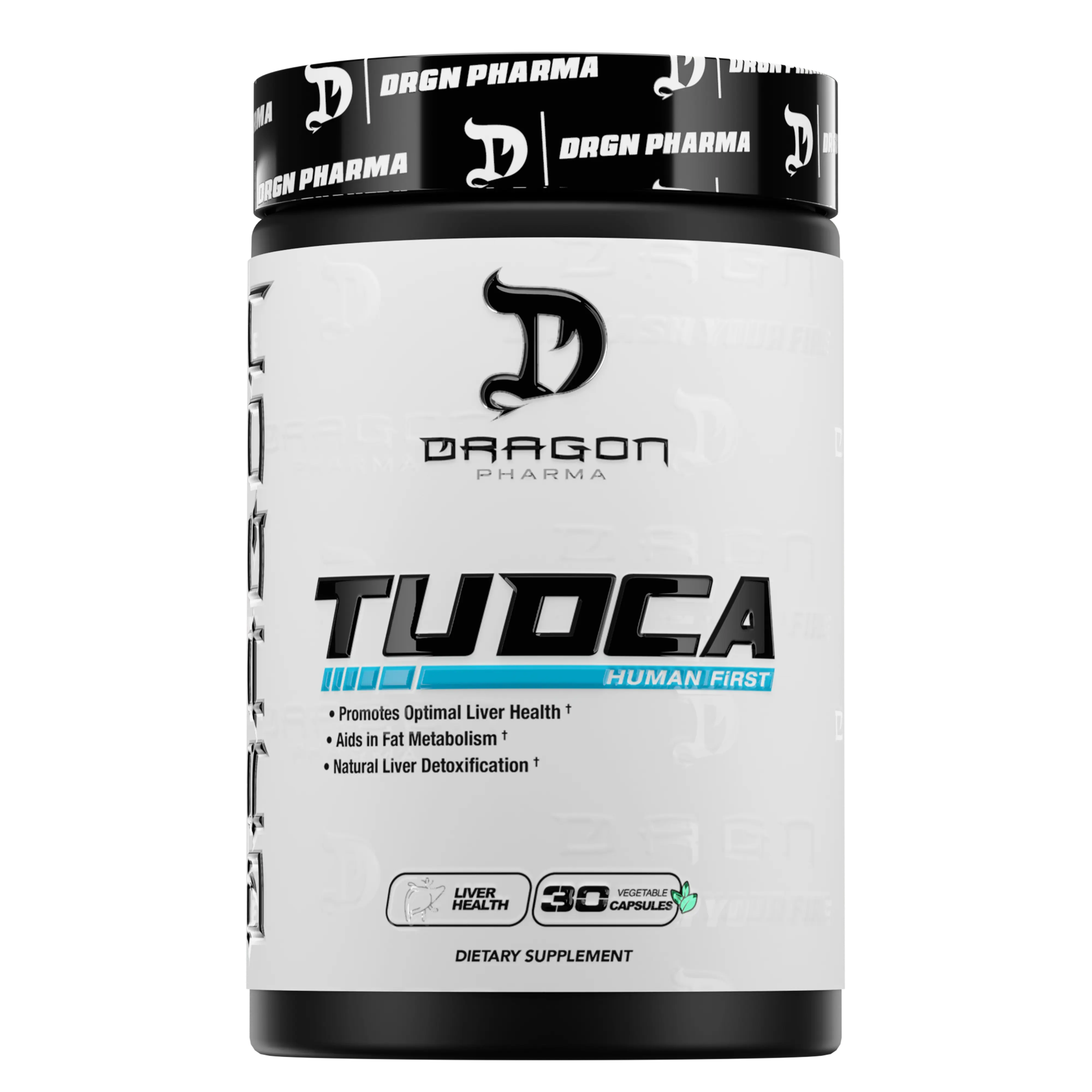 Dragon Pharma TUDCA - 30 Capsules - Promotes Liver Health, Reduces Oxidative Stress & Inflammation, Supports Natural Cleansing