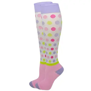 Dr. Motion Top Lady's Smooth Comfortable Knee-High Compression Socks for Women, 8-15 mmHg, Leg Support (1 Pair)