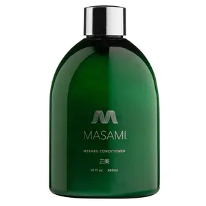 MASAMI Mekabu Hydrating Conditioner 10 fl oz - Vegan, Cruelty-Free, Color Safe, Phthalate-Free, Paraben-Free, Lightweight Haircare with Blueberry Extract for Dry, Normal, Oily, Dyed, Curly, Straight, Wavy, Textured, Fine Hair - Soothing & Moisturizing