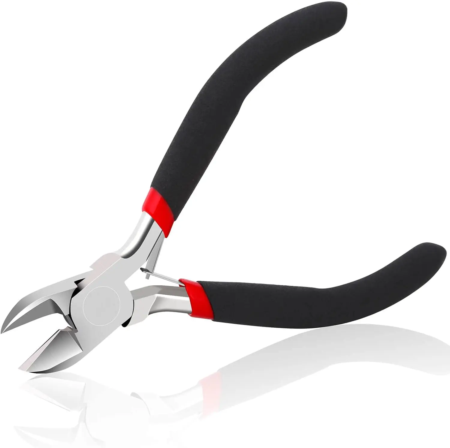 Small Side-Cutting Pliers, Multi-Use Wire Cutters for Crafts, Jewelry Making & Artificial Floral Projects, Cable Zip Tie & Guitar String Cutting Tool