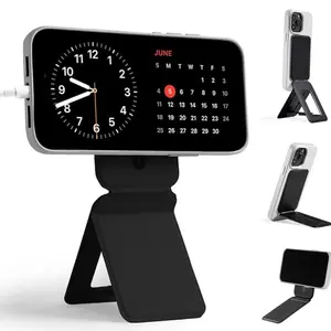 Portable Phone Tripod Stand, Angle Adjustable Phone Holder with Magnetic, Phone Accessories for iPhone 16/15/14/13/12 Series