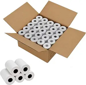 Thermal Receipt Paper - 2 1/4 x 50' - Cash Register POS Paper Roll - 50 Pcs/Box