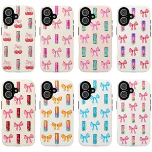 Alani Nu Pink Bow Favorites Collection Tough Phone Case