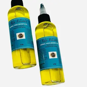 Kela Naturals Herbal Hair Growth Oil 4oz - Natural Scalp Treatment with Herbs Infused Support & Nourishment for All Hair Types Non-Toxic Chemical Free Haircare