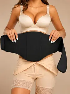 360 Lipo Foam Ab Board Post Surgery Liposuction Abdominal Compression Boards Belly Wrap Lipo Recovery Waist Cincher Adjustable Breathable