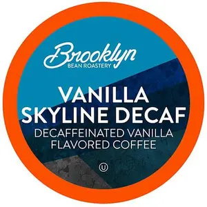 Brooklyn Beans Vanilla Skyline Decaf Coffee Pods for 2.0 K-Cup, 40-pk