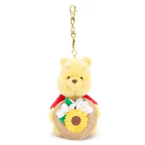 Disney Store Winnie the Pooh Summertime Plush Keychain Bag Charm – 5'' – Disney Store Japan