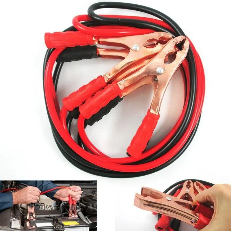 Car battery charger 500A emergency start cable enhancer lead wire Automotive Car battery start wire emergency tool