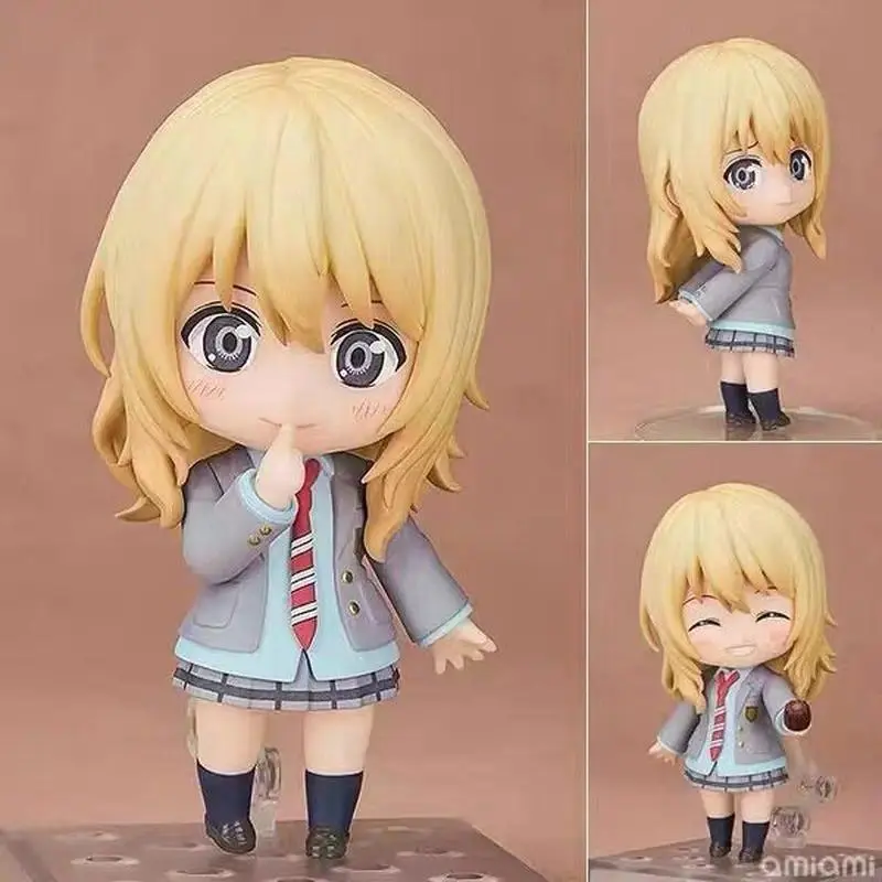 Nendoroid 2113 Miyazono Kaori Anime & Manga Action Figure, Q-Version Collectible from Your Lie In April, All-Seasons Desktop Decoration Toy Gift