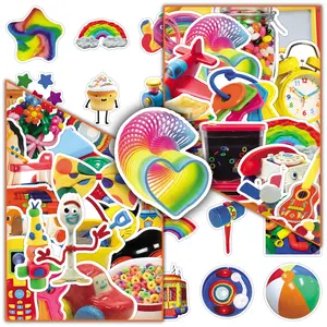 100 Pcs Kawaii Educational Stickers for Kids, 2 Repeating Sets, Whimsical Learning Stickers for Scrapbooking, Journals, DIY Crafts, Teacher Supplies, Educational Toys, Funny Stickers