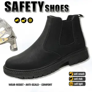 Electrician Splash-proof Smash-proof Puncture-proof Breathable Safety Shoes