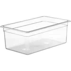 Sous Vide Container Model C20 6.5 Gallon (26 qt) 21 x 12.8 Inch, 8 Inch deep, Clear, Heat-Resistant Polycarbonate Tub - (NOT INCLUDED Matching rack and  for Joule, Anova ++ sold separately)