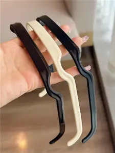 Solid Color Headbands, Casual Versatile Hair Accessories for Women, Minimalist Headwear Suitable for Thick Hair, Headbands On Forehead