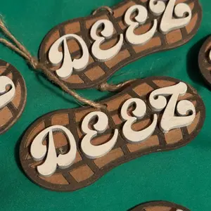 Custom Deez Nuts Christmas Ornaments for Home - Handmade Festive Decorations