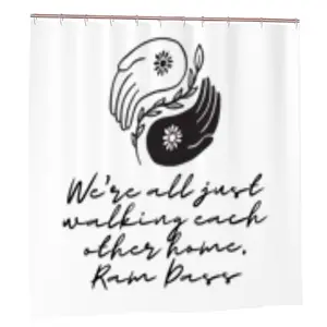 Yin Yang Shower Curtain