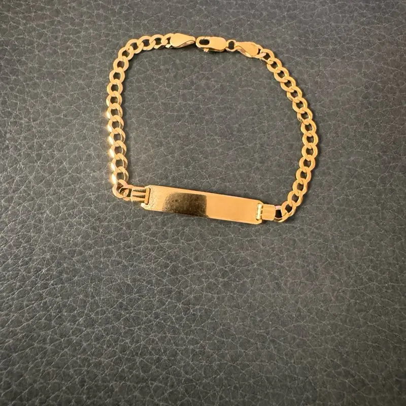 10k Gold Guillo or Esclava Jewelry, Ideal for Kids