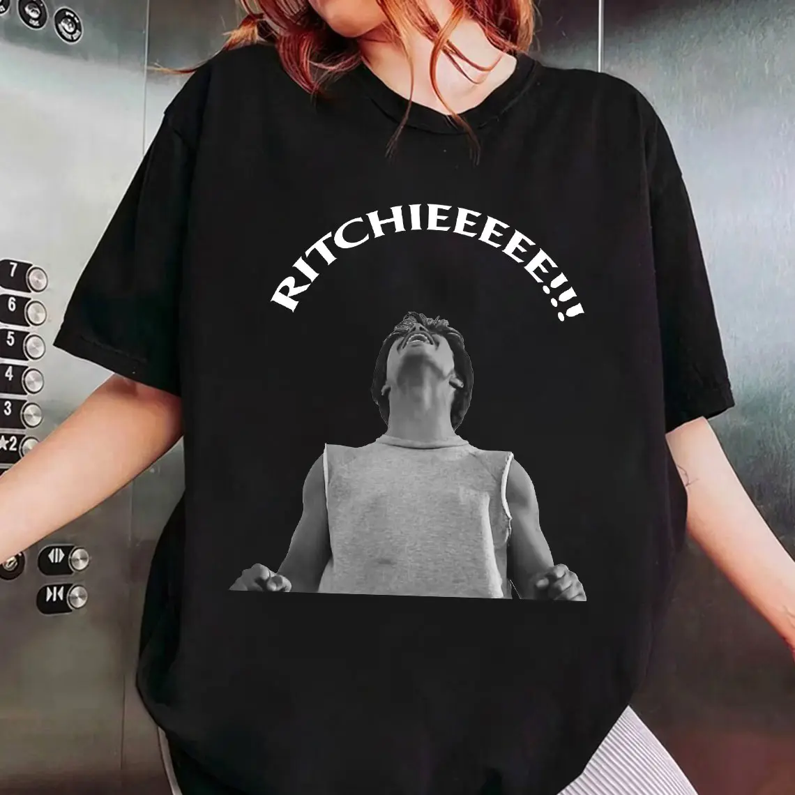 100% Cotton Vintage Ritchiee Labambaa Movie Shirt, Old Movie Shirt, Movie Shirt Fit T-Shirt country concert outfits vintage graphic tees casual outfits women