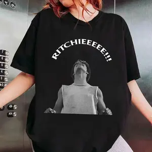 100% Cotton Vintage Ritchiee Labambaa Movie Shirt, Old Movie Shirt, Movie Shirt Fit T-Shirt country concert outfits vintage graphic tees casual outfits women