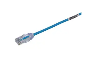 Panduit UTP28SP10BU Cat6 28awg UTP Network Patch Cable, 10 Ft Blue