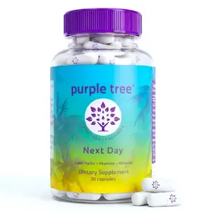 Purple Tree - Next Day Wellness Pills | Liver Support, Hydration Vitamin Healthcare Multicolor