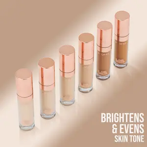 PHOFAY Super Coverage Concealer Full Coverage for Dark Circles Acne Marks Spot Corrector Long Lasting Waterproof Foundation Concealer Makeup Base Natural Finish
