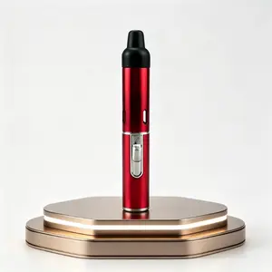 Sleek Red Metal Lighter Windproof Refillable Butane Lighter Adjustable Flame for Candle Camping BBQ Portable Elegant Red Lighter Mini Pocket Lighter with Safety Lock Ideal Gift for Outdoor