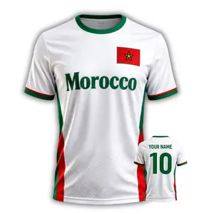 [Custom Name & Number] Morocco  Football Fan Jersey, Haiti National Team Inspired Graphic Jersey, Haiti Flag Soccer Supporter Jersey, Caribbean Streetwear Football Jersey, Haiti Soccer Fan Graphic Tee, Retro Haiti Football Shirt, Island Soccer Jersey