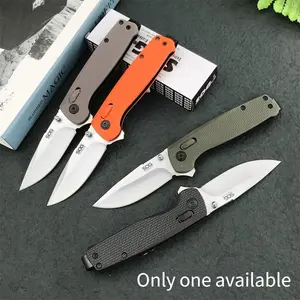 High-Quality Folding Pocket Knife for Fishing and Camping, 440C Blade, Nylon Glass Fiber Handle, Outdoor Multi-Function BBQ Knife, Non-Slip Grip