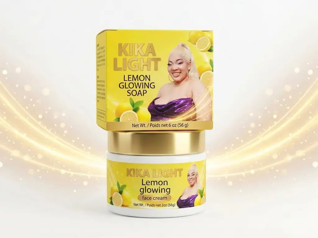 Kikalight- Lemon Face Cream Sample Set