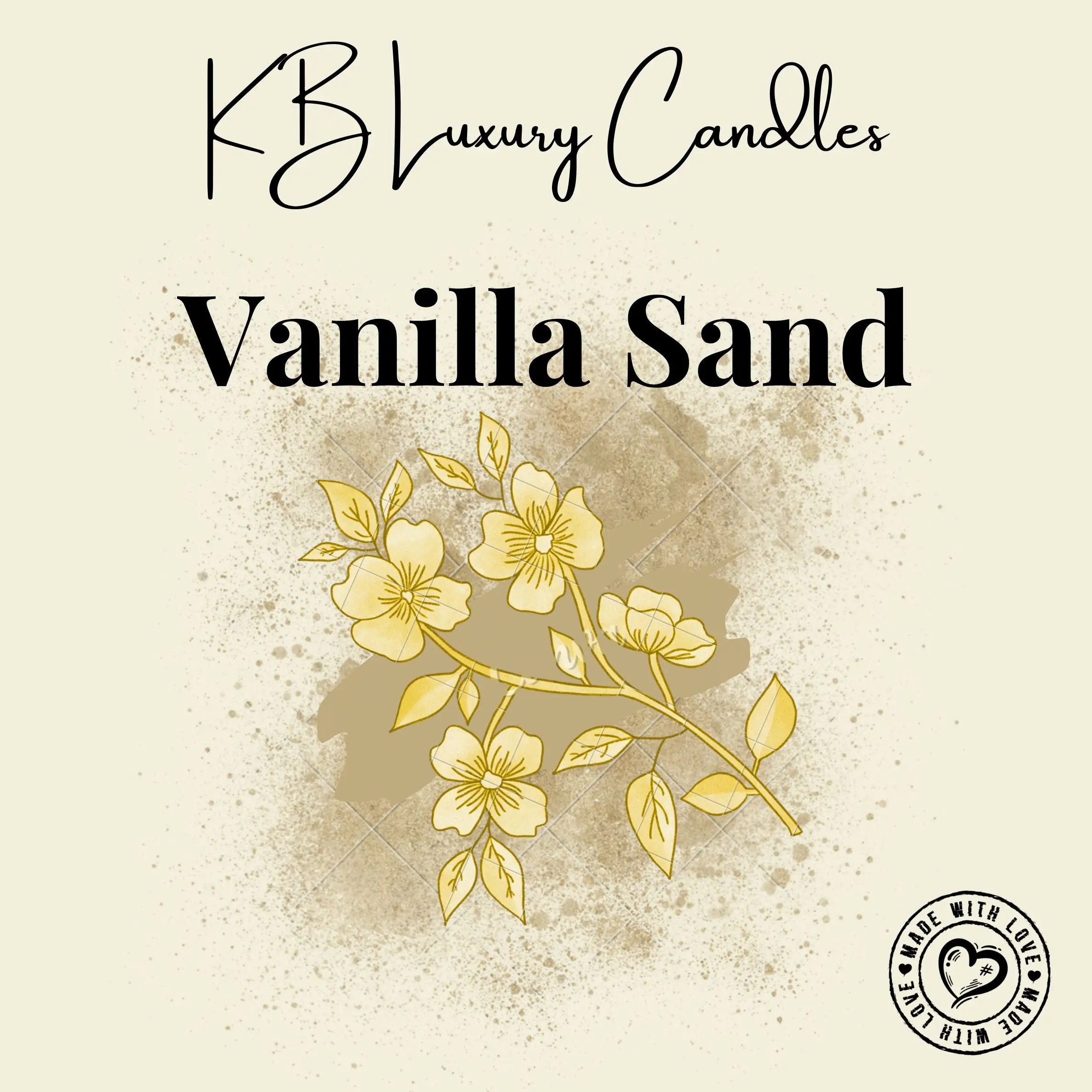 Vanilla Sand Candle Vanilla Sand Candle