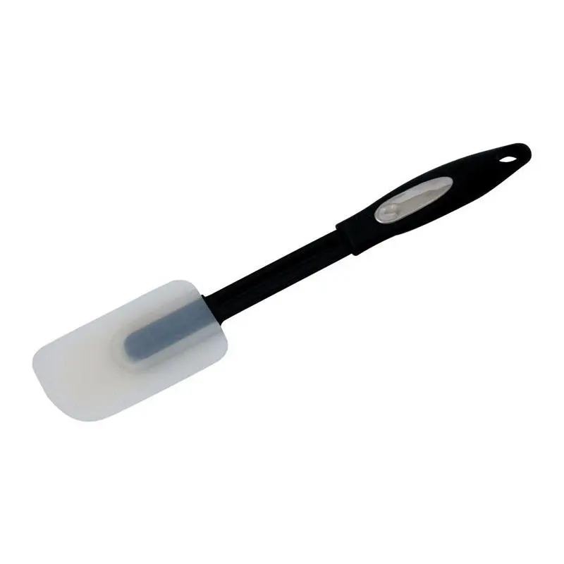 212 MAIN 3-Pack 12.5 in. Flat Blade Silicone Spatula Utensil Set, Black & White, Easy-to-Use Camp Kitchen Products for Campers, Camping, Utensils, Convenient, Durable
