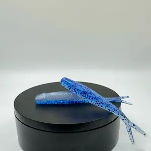 4 inch tracer shad fluke design- 8 pack