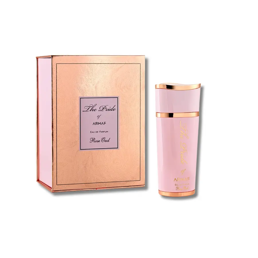Armaf The Pride Rose Oud EDP Spray, Aromatic Amber Perfume for Women with Floral & Vanilla Scents, Long-Lasting Fragrance Product, 3.4 fl oz, Aromatic Perfume, Floral Amber Scents, Floral Scented Fragrance, Signature Scent