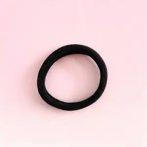[1 gift] Black hair round rubber band,suitable for gift friends,  holiday gift