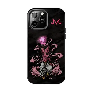 DragonS Ball Evil Buu Vintage DBZ Phone Case, Pink Evil PHONE CASE  Compatible with iPhone 17 16 15Pro, 14, 13, 12, 11, 8, XR Mini, Pro Max, Plus & SAMSUNG GALAXY 21 S22 S23 S24 25 ULTRA PLUS Accessories Protection unisex