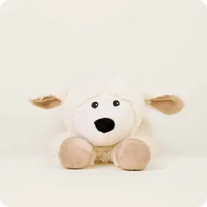 Warmies Laying Down Sheep Warmies - Microwavable Plush Toy with Real French Lavender Scent for Soothing Comfort & Calming Sensory Experience