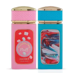 Flame Of Fire & Marshmallow Fluff Eau De Parfum Spray 100ml (3.4 oz) By Hamidi (Bundle)