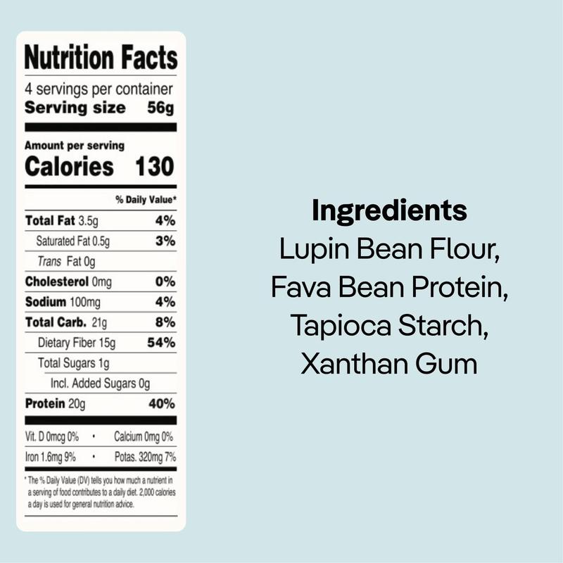 Kaizen Low-Carb High-Protein Fusilli – 20g Protein, 6g Net Carbs, Gluten-Free, Grain-Free, Keto-Friendly Pasta (8oz)