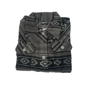 Cruel Denim® Ladies Black Aztec Printed Trucker Jacket CWJ7406001