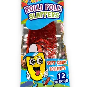 Rolli Polli Slappers Soft Candy Lollipop 10 Piece