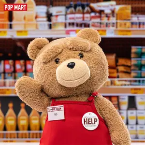 POP MART ted2 ted action plush doll POP MART ted2 ted action plush doll