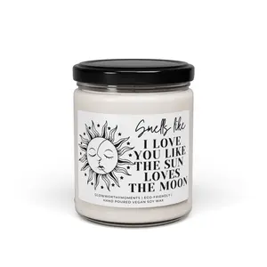 Engagement Soy 9oz Small Candle - Romantic Gift for Couples & Weddings, 9oz, 50hr Burn, Non-Toxic, Eco-Friendly, Reusable Glass Jar, Perfect for Proposals & Weddings candles