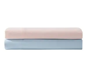 Laura Ashley Satin Bliss Pink Full Sheet Set