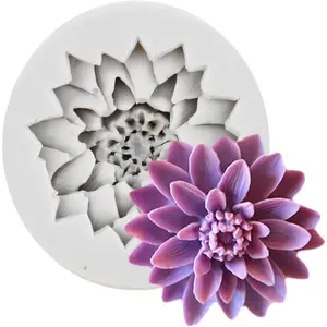 Daisy Flower Silicone Fondant Molds For Cake Decorating Cupcake Topper Candy Chocolate Gum Paste Polymer Clay