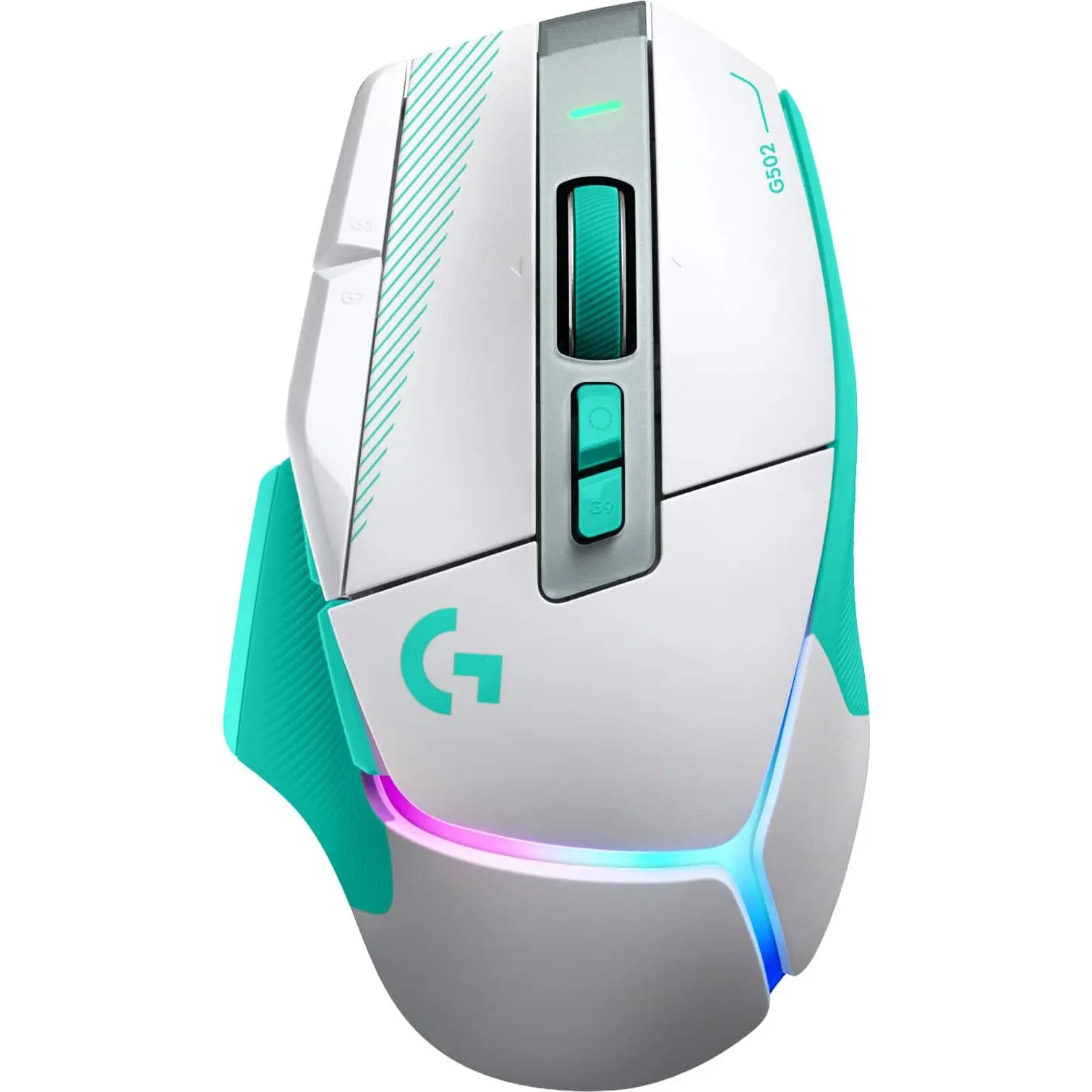 G502 X PLUS Wireless Gaming Mouse for Desktop with HERO 44K Sensor and 13 Controls, USB-C mouse for PC, Mac