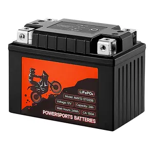 Spring new arrivals Motorcycle Battery 12V 2Ah YTX5L-BS High Performance Powersports Battery