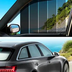 Ceramic Car Window Tint Film - (20in * 20ft) Window Privacy Film, 99% Blocks UV & 95% IR Ray, Glare Reduction Blackout Window Film Auto Car Windshield Sun Shade Roll