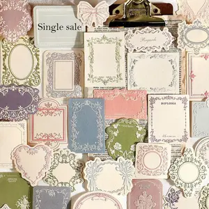 Vintage-Inspired Handmade Scrapbook Paper, 30 Sheets with Elegant Floral Design, Ideal for DIY Crafts, Photo Albums, Special Occasions