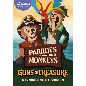 Guns or Treasure: Parrots and Monkeys - Card Game Expansion