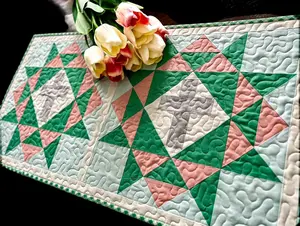 Rugged Cross Table Runner Pattern - Paper Print Version